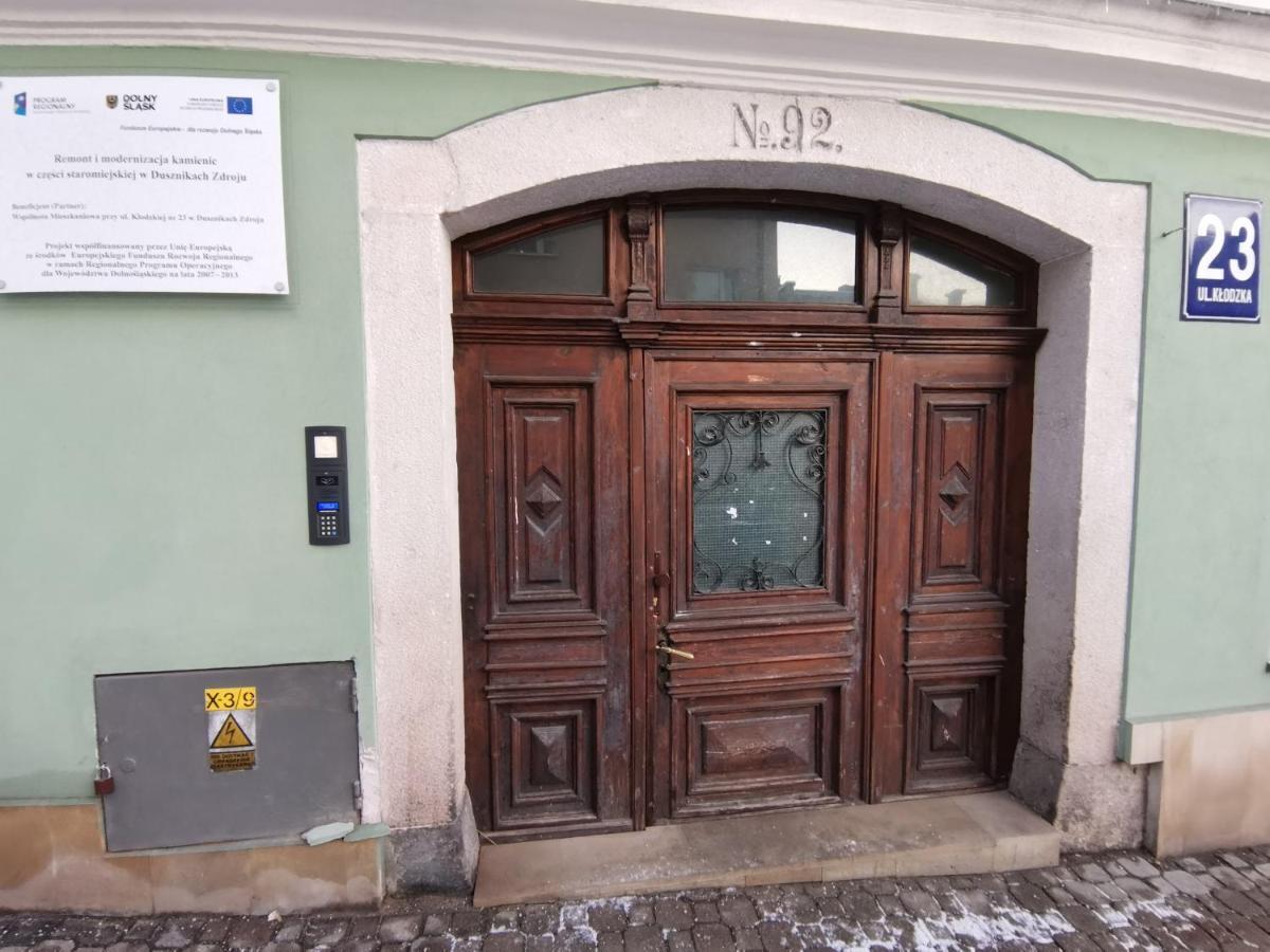 Apartament Milka W Dusznikach Zdroju Duszniki Zdrój Eksteriør billede